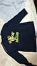 馬騎頓（MQD）男童春季新品學(xué)院風(fēng)中大童長(cháng)袖卡通基礎百搭內搭T恤 藏青 150 曬單實(shí)拍圖