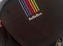 bebebus輕享家腰凳新升級嬰兒背帶寶寶輕便夏四季前后兩用抱式抱娃神器 新款黑金+2條口水巾 曬單實(shí)拍圖
