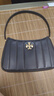 Tory Burch 湯麗柏琦【線(xiàn)上專(zhuān)享】 KIRA迷你斜挎包腋下包TB  87178 黑色 890 OS 曬單實(shí)拍圖