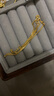 金至尊（3DG Jewellery）黃金項鏈女肖邦鏈鎖骨鏈W扣999足金素鏈送女友生日禮物計價(jià) 金重5.29克-NF58000520-45 曬單實(shí)拍圖