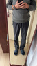 探拓（TECTOP）沖鋒褲男加絨保暖防風(fēng)軟殼褲登山徒步褲 男款深灰 XXL 曬單實(shí)拍圖
