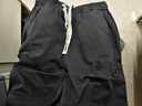 啄木鳥(niǎo)（TUCANO）褲子男秋冬季休閑褲男士高端美式工裝褲寬松直筒百搭長(cháng)褲 深灰 L 曬單實(shí)拍圖