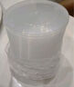 妙潔一次性飯盒 方形帶蓋800ml*50只 食品級野餐打包湯碗筷可微波加熱 曬單實(shí)拍圖
