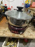 惠當家（Hui Dang Jia）電鍋多功能電熱鍋定時(shí)電煮蒸鍋電炒鍋多用途鍋電火鍋304不銹鋼鍋HDJQJG5-30單籠國家補貼 曬單實(shí)拍圖