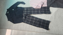 茵曼萌寵刺繡針織毛衣2025秋女裝新款甜美娃娃領(lǐng)上衣 藏藍(lán)色 M 曬單實(shí)拍圖