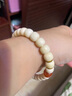 滿(mǎn)木園故宮款 白玉菩提手串 搭配南紅單圈手鏈女士生日禮物 曬單實(shí)拍圖