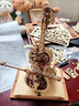 若客（ROKR）秘境大提琴 八音盒音樂(lè )盒積木diy手工拼圖拼裝模型玩具生日禮物 曬單實(shí)拍圖