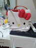 toutouHelloKitty三麗鷗凱蒂貓大容量單肩腋下哈嘍keiti生日禮物托特包 曬單實(shí)拍圖