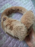 蕉京可愛(ài)卡通卡皮巴拉冬季保暖耳罩兒童男耳捂子女生耳套暖包折疊毛絨 卡皮巴拉【棕色均碼】 曬單實(shí)拍圖