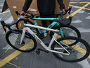 喜德盛公路自行車(chē)2025款AD300油碟UCI車(chē)架2x10速中空一體牙盤(pán)桶軸破風(fēng)車(chē) 白蛇 540mm（適合身高175-185cm） 曬單實(shí)拍圖