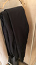 優(yōu)衣庫男裝女裝保暖休閑長(cháng)褲/休閑褲褲子常規款25秋冬新款479375 09 黑色 M /170/80A 曬單實(shí)拍圖