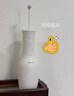 松下（Panasonic）小保齡國家補貼成人兒童沖牙器正畸專(zhuān)用青少年洗牙器水牙線(xiàn)聲波牙齒沖洗器潔牙器禮物送對象1331白 曬單實(shí)拍圖
