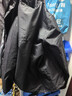 迪卡儂（DECATHLON）沖鋒衣男三合一男女夾克防風(fēng)防水夾克男保暖可拆卸內膽抓絨衣外套 男款 沉穩黑 M 曬單實(shí)拍圖