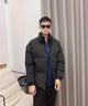 GENIOLAMODE品牌棉服男潮流棉衣外套男秋冬季立領(lǐng)休閑男士棉襖衣服男裝 曬單實(shí)拍圖