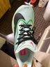 耐克NIKE男子碳板跑步鞋緩震ZOOM FLY 6運(yùn)動(dòng)鞋F(xiàn)N8454-402藍(lán)粉綠黑42.5 曬單實(shí)拍圖