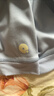 Q21【中暖】小暖皮兒童保暖內衣套裝男女童秋衣秋褲校服神器 條紋黃 140 曬單實拍圖