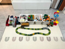 新年兒童吊車(chē)大型卡車(chē)變形收納工程汽車(chē)玩具男孩生日禮物3-15歲 7路標6合金工程車(chē)8合金小車(chē)+跑道 曬單實(shí)拍圖