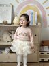 幼歌（YOUGE）嬰幼兒2025冬季新款純棉親膚柔軟毛衣寶寶加厚保暖上衣 粉色 80 cm 曬單實(shí)拍圖