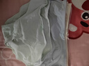 都市麗人7條裝女士?jì)妊澟兠藜娱L(cháng)襠10A抑菌少女100%棉女生中腰三角短褲 曬單實(shí)拍圖