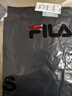 FILA FUSION斐樂(lè )潮牌男子針織短袖衫2025秋季新款時(shí)尚休閑干爽T恤 正黑色-BK S 165/88A/S 曬單實(shí)拍圖
