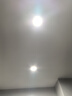 歐普（OPPLE）LED筒燈嵌入式孔燈吊頂燈超薄客廳漆白全鋁 5瓦白光開(kāi)孔7-8.5cm 曬單實(shí)拍圖