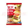 展藝 漢堡胚18對 1080g 家庭裝圓形面包胚漢堡皮漢堡包材料冷凍半成品 曬單實(shí)拍圖