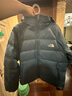 The North Face北面羽絨服男戶(hù)外高蓬保暖鵝絨防潑水7W7G 夜泊藍/1NO L 曬單實(shí)拍圖