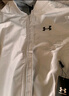 安德瑪（UNDERARMOUR）UA秋冬EF Woven男女情侶簡(jiǎn)約運動(dòng)休閑夾克外套1389367 黑色001 L 曬單實(shí)拍圖