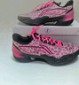 李寧利刃5丨籃球鞋男鞋透氣網(wǎng)面一體織低幫籃球舒適專(zhuān)業(yè)比賽運動(dòng)鞋 熒光嫩粉/黑-2 101款3D碎影 43 曬單實(shí)拍圖