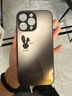 名界（MINGJIE）適用于蘋果17promax手機(jī)殼新款男女款iPhone16promax簡(jiǎn)約潮牌卡通兔子全包鏡頭防摔保護(hù)套 【石墨黑-漸變兔子】 iPhone16 ProMax 曬單實(shí)拍圖