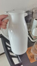 JEKO&JEKO保溫壺家用熱水瓶暖水壺宿舍大容量開(kāi)水瓶玻璃內膽 1.6L淺灰色 曬單實(shí)拍圖
