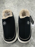 大嘴猴（Paul Frank）棉拖鞋女秋冬外穿保暖家居厚底包跟月子棉鞋男5504 曬單實(shí)拍圖