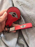 堅翔寶馬minione鑰匙套cooper迷你countryman鑰匙扣包F55F4車(chē)插入式殼 插入式紅色（包+繩+扣） 曬單實(shí)拍圖