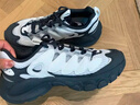 斐樂(lè )（FILA）女鞋德訓鞋2025秋季新款鞋子飛泉鞋薄底鞋運動(dòng)休閑鞋 椰漿白/淺金屬銀-CM 37.5 曬單實(shí)拍圖
