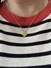 中國(guó)黃金（CHINA GOLD）黃金項(xiàng)鏈女士足金碎碎冰四葉草項(xiàng)鏈純金生日禮物送女友老婆 【京速達(dá)】足金項(xiàng)鏈約4.2g*甄選禮盒 曬單實(shí)拍圖
