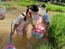 羚特水褲趕海連體褲涉水服兒童玩水下水褲防水雨靴一體-普通粉-28碼 曬單實(shí)拍圖