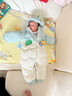 巴拉巴拉嬰兒羽絨服冬季連體衣男女童爬服萌200424120206 曬單實(shí)拍圖