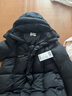 高梵黑金鵝絨服女王5.0羽絨服女2025年冬季六格長(cháng)款高端極寒加厚外套 黑色 M  120-130斤 飛天鵝絨304g 曬單實(shí)拍圖