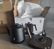 鳴盞智能溫控燒水壺【政府補貼】恒溫電水壺熱水壺泡茶煮水壺磨砂茶藝師級泡茶壺MZ152A 0.8L /MZ152A黑 曬單實(shí)拍圖