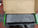 雷蛇（Razer）黑寡婦蜘蛛V3 機械鍵盤(pán) 游戲電競電腦 全新透明機械軸 RGB燈效帶腕托 104鍵 綠軸 曬單實(shí)拍圖
