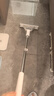 大衛膠棉拖把33cm海綿頭桿長(cháng)135cm2頭M13PVA膠棉對折擠水 曬單實(shí)拍圖