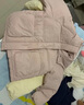 森馬（Semir）輕松羽絨|羽絨服女寬松連帽面包服時(shí)尚冬防潑水防風(fēng)外套百搭 橡皮粉（白鴨絨）61214 S 曬單實(shí)拍圖