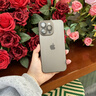 圖璐璐【自帶鏡頭膜】適用蘋(píng)果16/15Promax手機殼iPhone14pro全包防摔13PM男超薄磨砂plus新款散熱保護套 【鈦原色】超薄-散熱-防指紋 蘋(píng)果15promax【自帶鏡頭膜】 曬單實(shí)拍圖