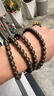 金絲楠木手串108顆陰沉木手鏈男女款文玩佛珠手串檀木佛珠 10mm*108顆 曬單實(shí)拍圖