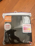 優(yōu)衣庫男裝HEATTECH圓領(lǐng)T恤/9分袖保暖衣秋衣內衣479428 479428/09黑色 L /175/100 曬單實(shí)拍圖
