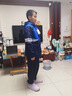 特步（XTEP）兒童童裝男女童通碼戶(hù)外三防運動(dòng)保暖風(fēng)雨外套 皇家藍 165cm 曬單實(shí)拍圖
