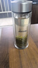 希諾雙層玻璃杯男家用商務(wù)辦公泡茶杯子過(guò)濾車(chē)載水杯XN-9301 265mL 曬單實(shí)拍圖