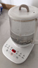 九陽(yáng)（Joyoung）養生壺 1.5L煮茶器電熱燒水壺開(kāi)水壺 0膠水保溫煮茶器玻璃花茶壺WY125 曬單實(shí)拍圖