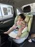 貝比途（BOBEITOO）貝安兒童安全座椅汽車(chē)用0-4-12歲嬰兒寶寶車(chē)載可坐可躺i-Size認證 至尊蘋(píng)果綠（上拉帶+175°躺角） 曬單實(shí)拍圖