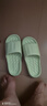 拖鞋女款夏季外穿室內家居家用情侶EVA浴室洗澡防滑男涼拖鞋男夏 綠色 38-39 碼適合37-38腳 曬單實(shí)拍圖